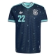Billige Fotballdrakt Tyskland Felix Nmecha #23 Replika Bortedrakt VM 2026 Kortermet Billige Fotballdrakt Tyskland Felix Nmecha #23 Replika Bortedrakt VM 2026 Kortermet